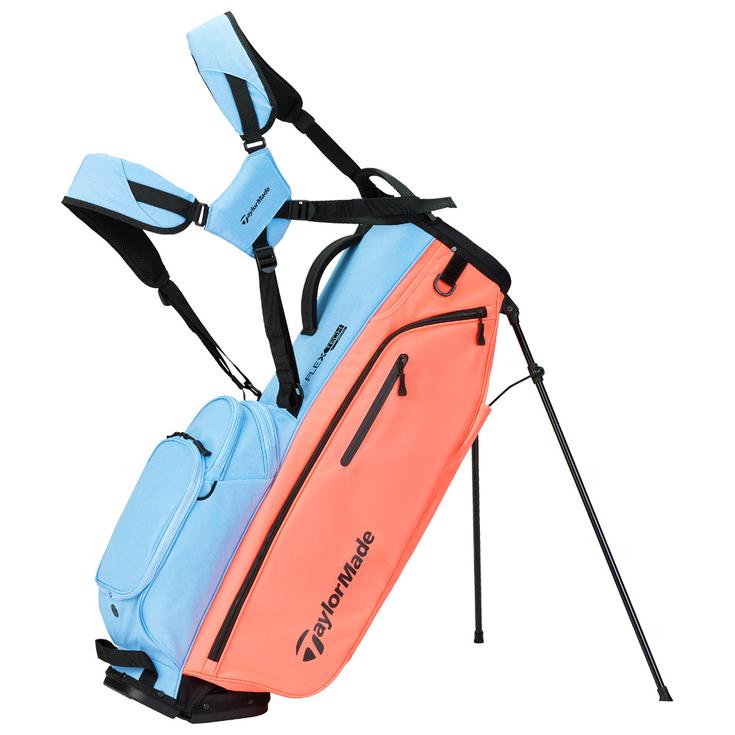 Taylormade Standbag (Komplettsatz) Flextech Crossover Coral Light Blue Präsentation
