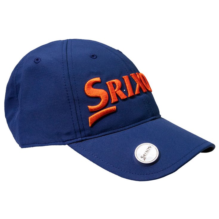 Srixon Casquettes Magnetic Ball Marker Cap Navy Orange - AJUSTABLE Présentation