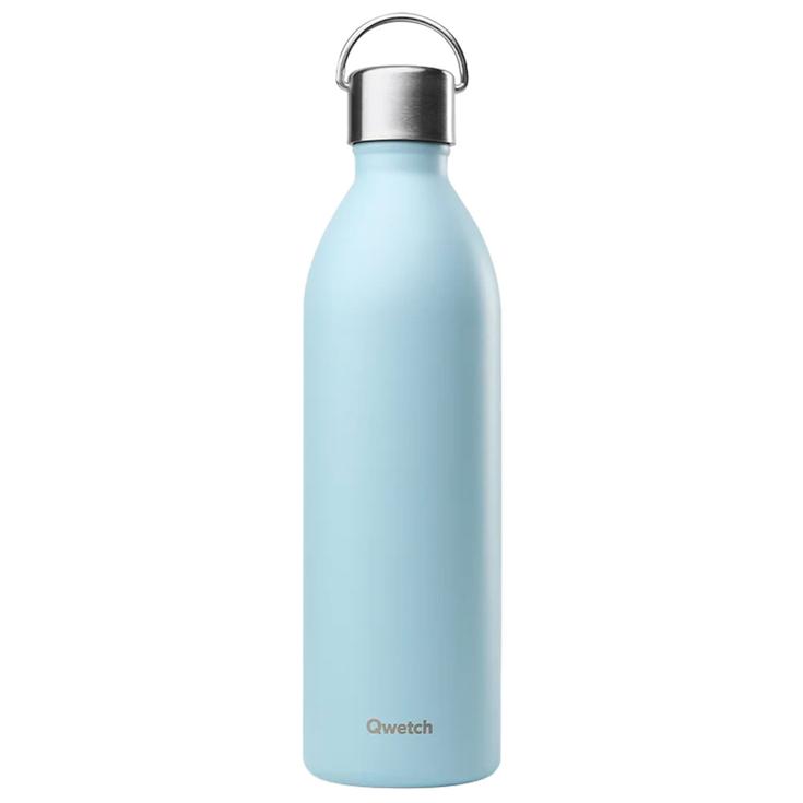Qwetch Trinkflasche Active 1L Matt Pastel Bleu Präsentation