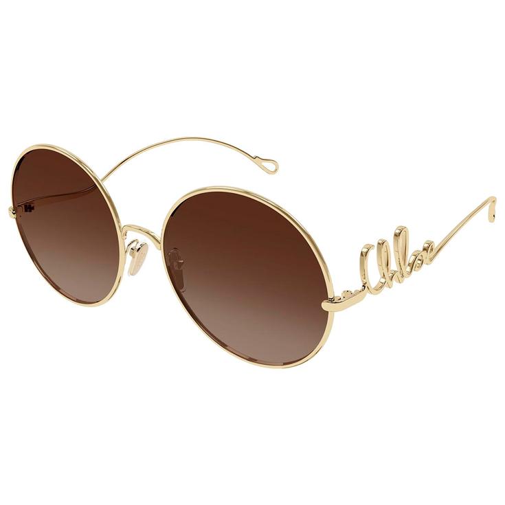 Chloé Lunettes de soleil CH0329S 002 Gold Présentation